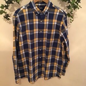 Chaps Plaid Poplin Shirt